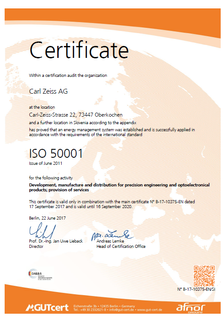 Pregled slike ISO 50001 Certifikat o upravljanju energijom