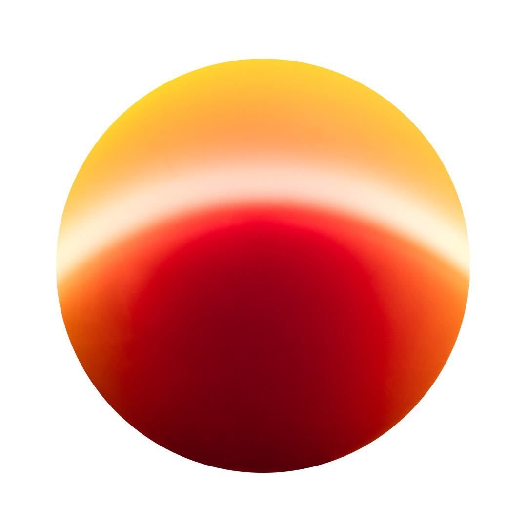 Primjer boje DuraVision Mirror Red. 