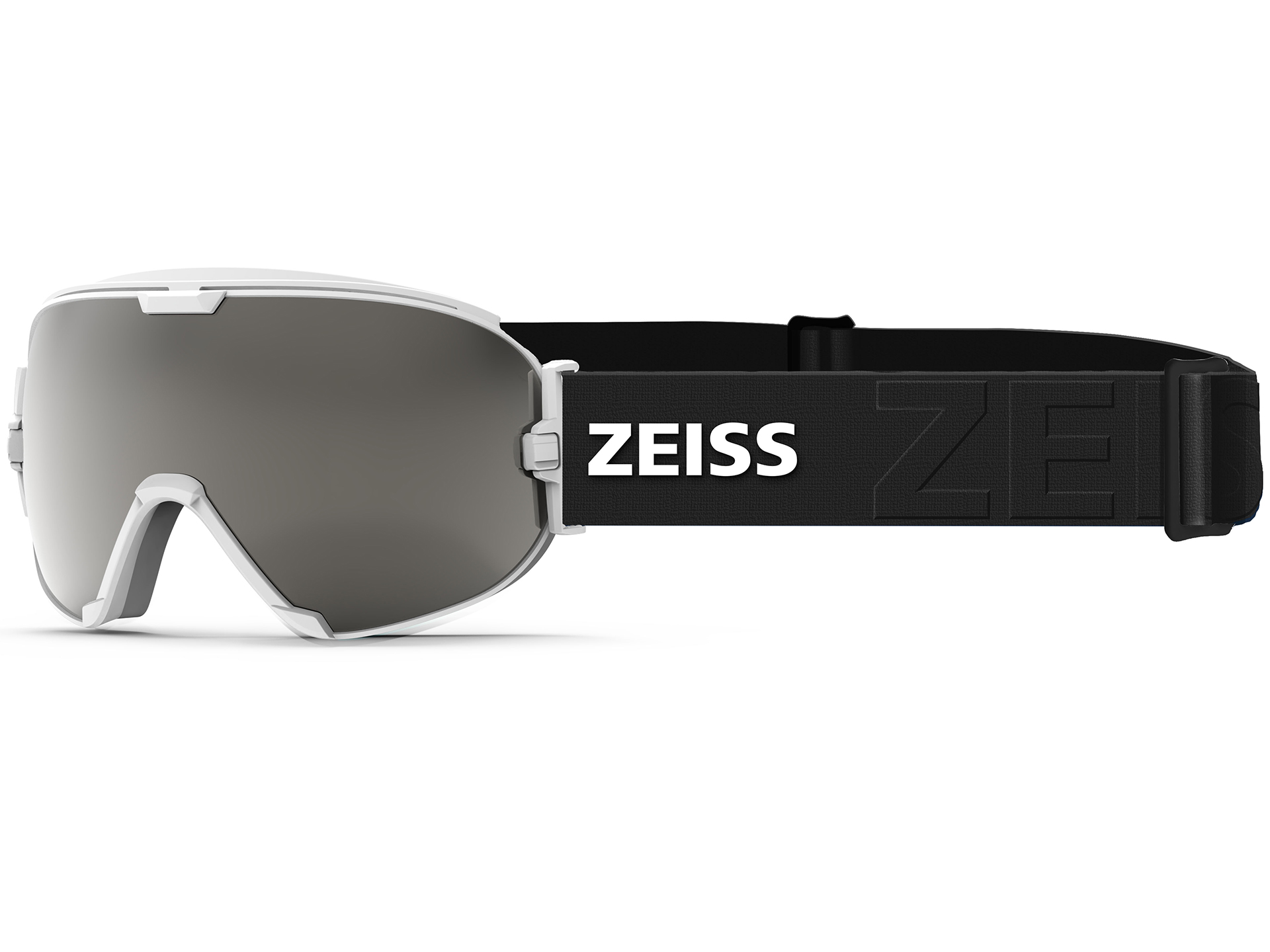 ZEISS naočale za snijeg s tamnosivim vizirom i crnim remenom