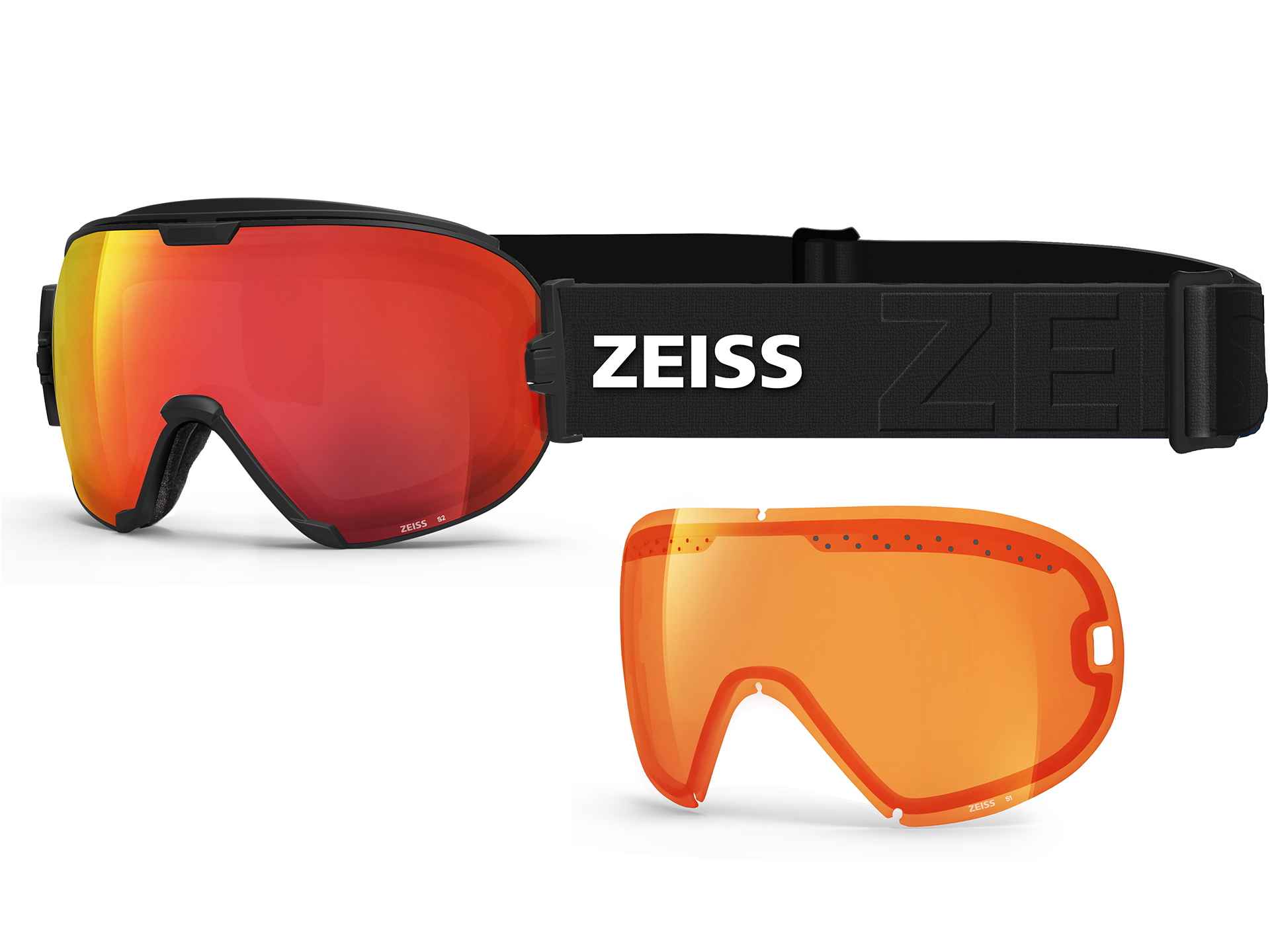 Serija ZEISS SONAR: izmjenjive crne ML crvene
